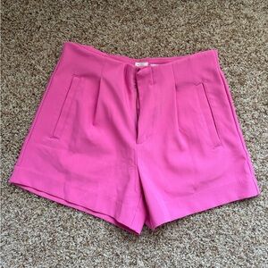 a new day High Waist Pink Women's Shorts